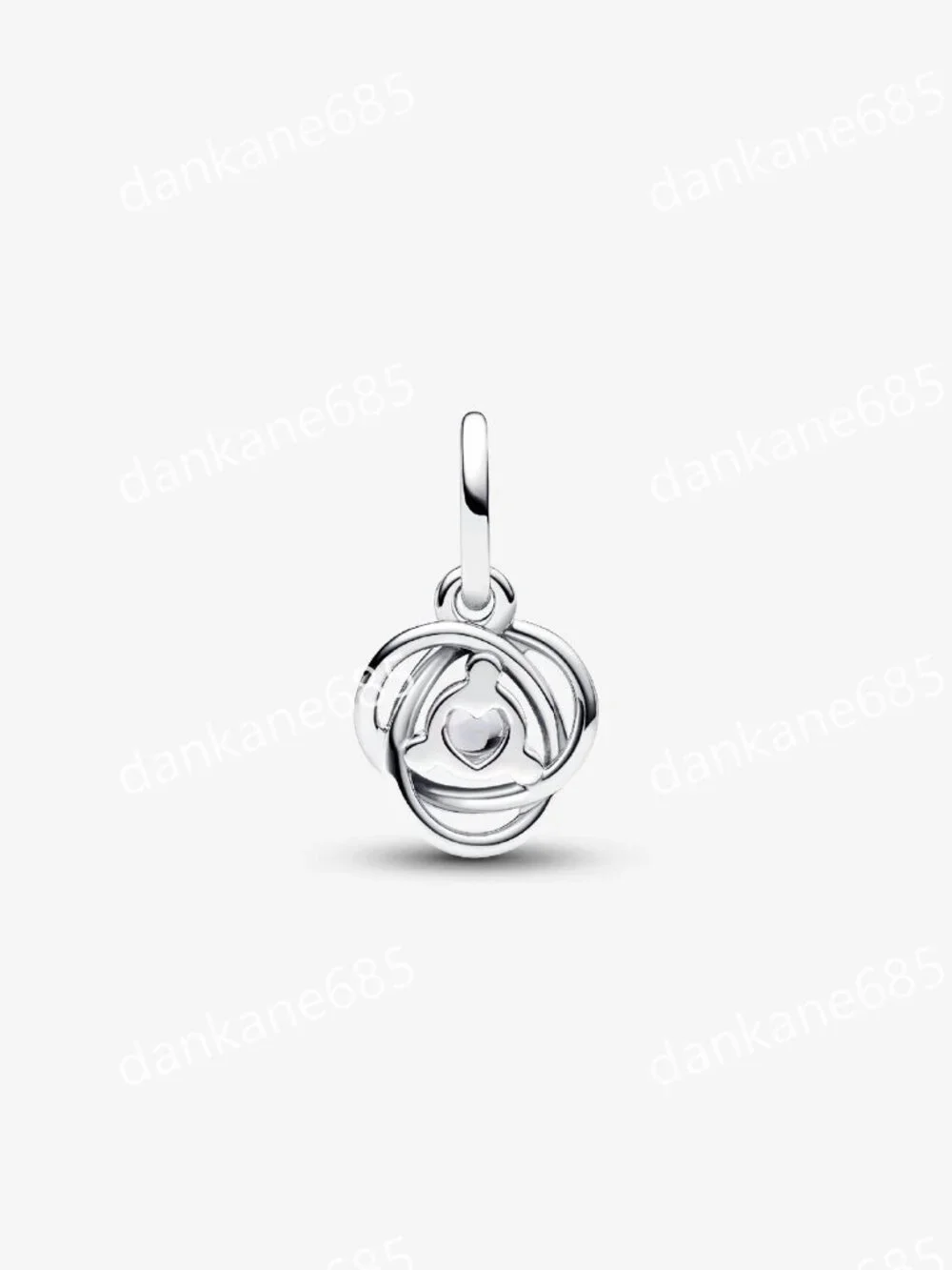 Pandora Clear Eternity Circle Dangle Charm